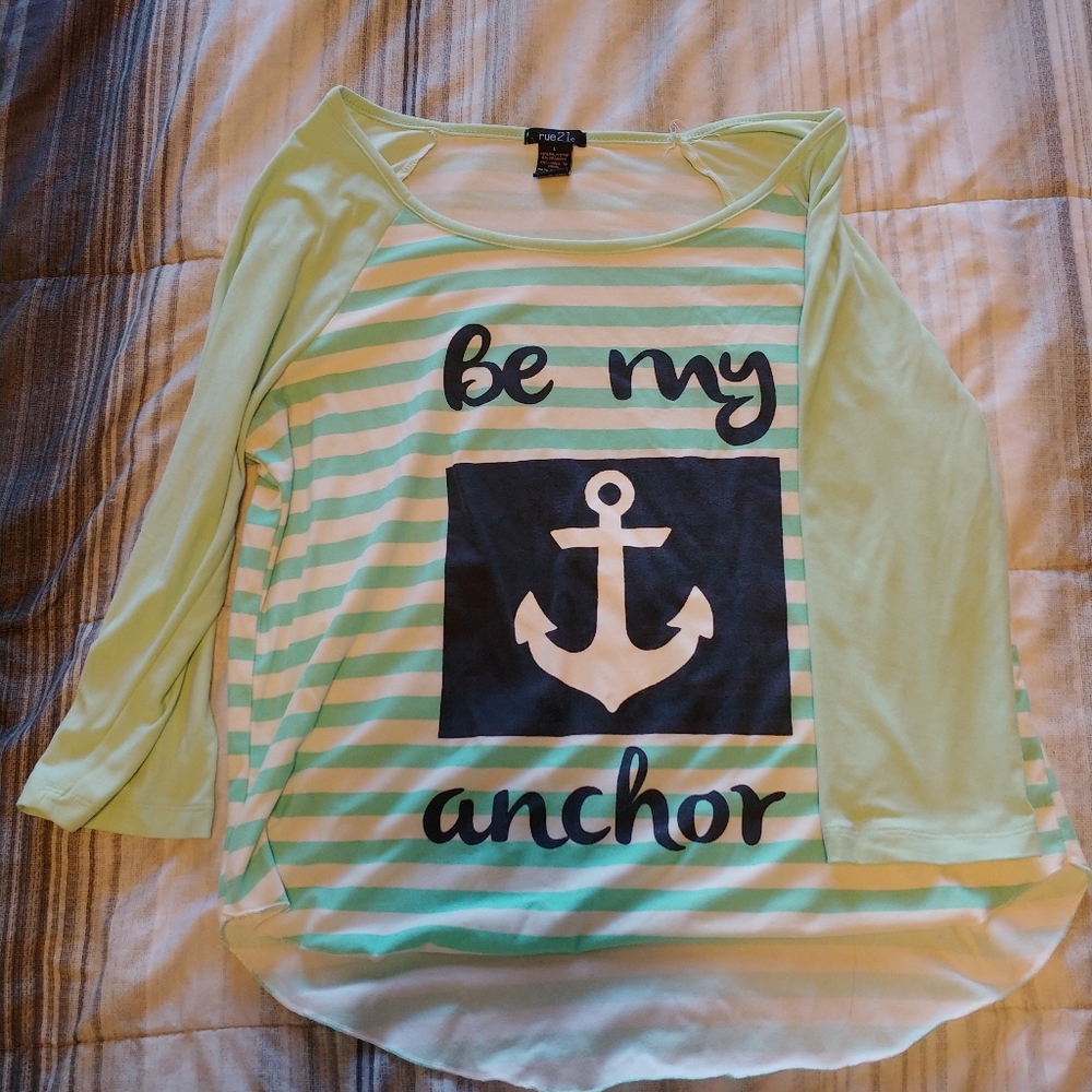 3/4 length shirt